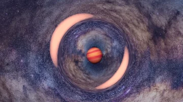 اكتشاف جديد كتلة ومسافة كوكب حر بلا نجم مرافق